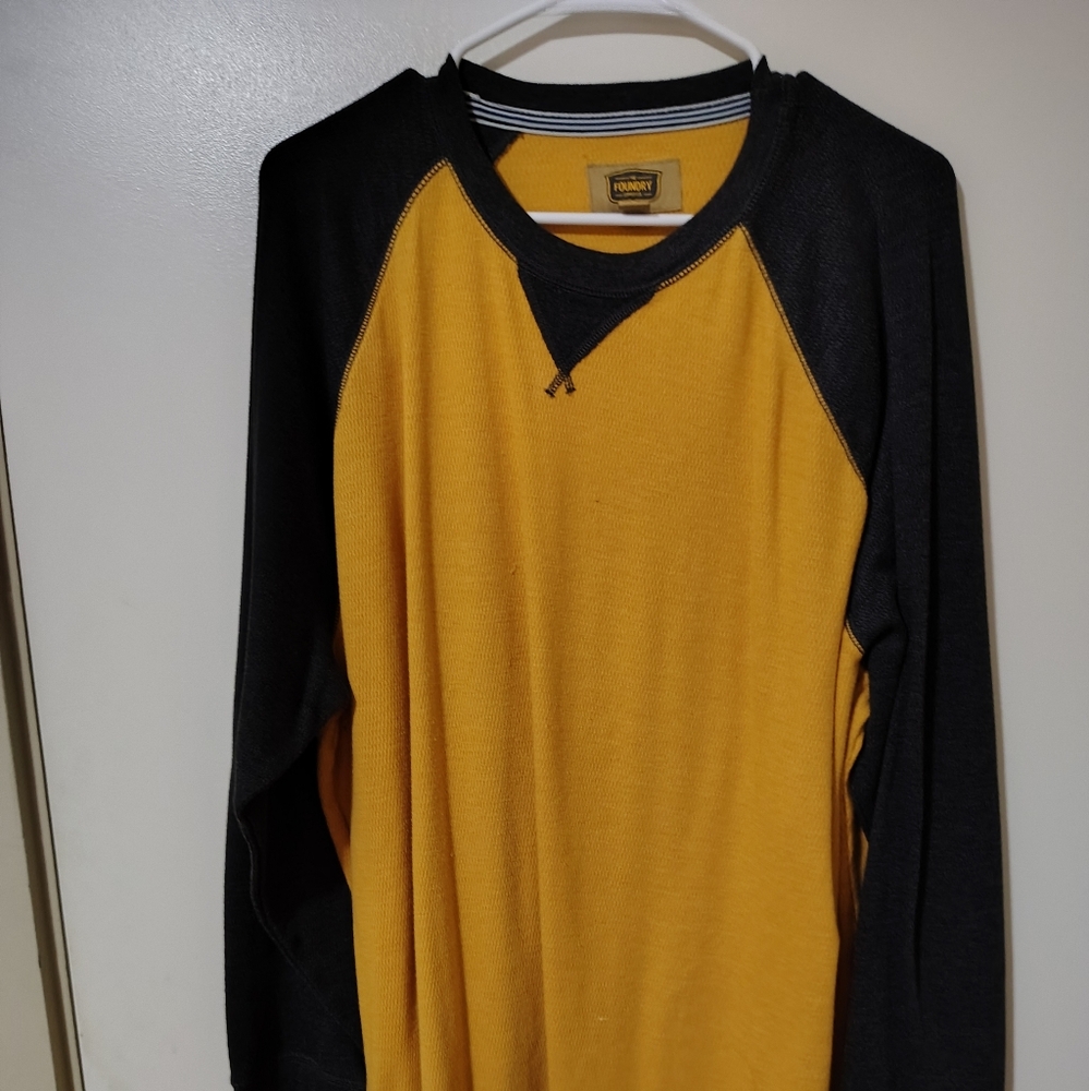 The Foundry Supply Co. Men's Yellow Sweater